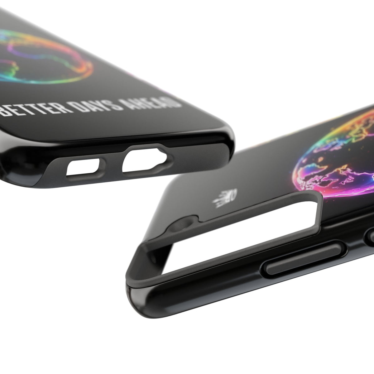 Better Days Ahead Globe Phone Case