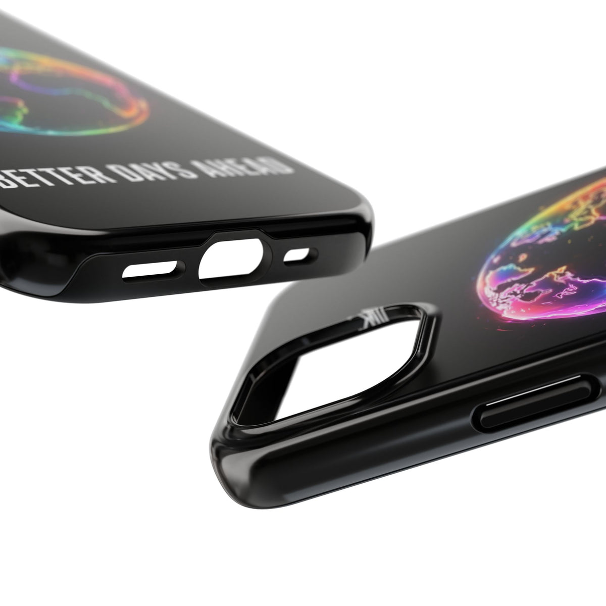 Better Days Ahead Globe Phone Case