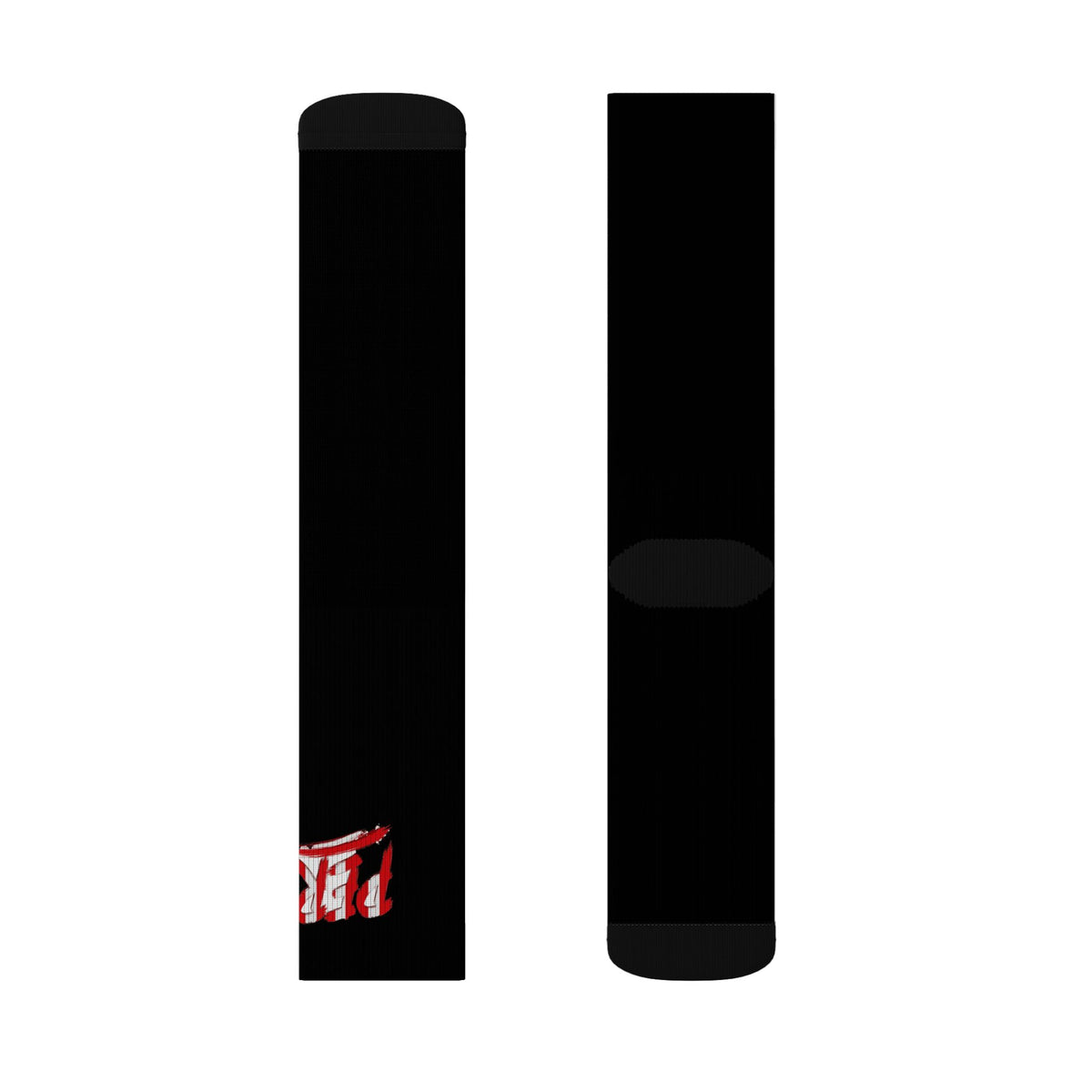 Peru Wordmark Socks - Black