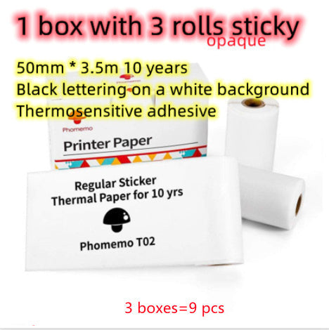 Portable Mini Thermal Label Printer, Bluetooth