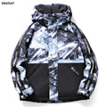 Men's Quilted Plush Thermal Winter Parka Jacket