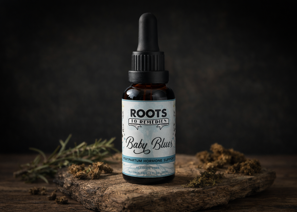 “BABY BLUES” POSTPARTUM HORMONE BALANCE HERBAL EXTRACT