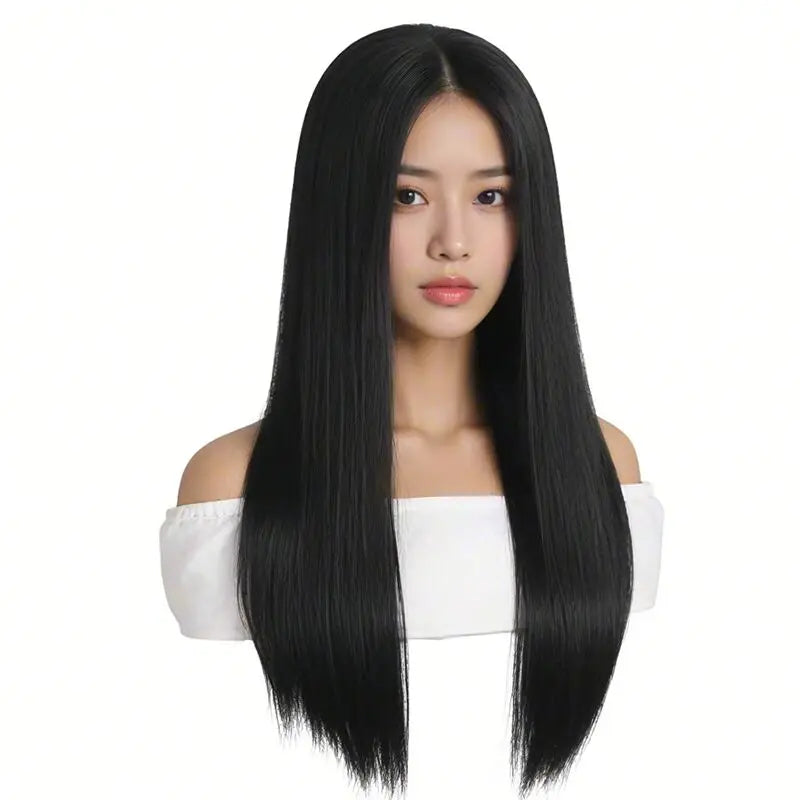 Elegant Long Straight Wig for Women