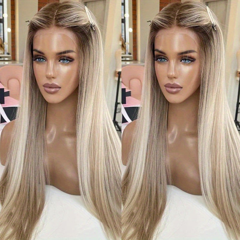 Elegant Ombre Lace Front Wig