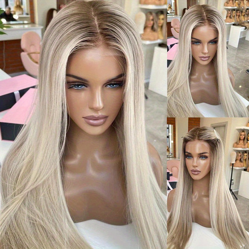 Elegant Ombre Lace Front Wig