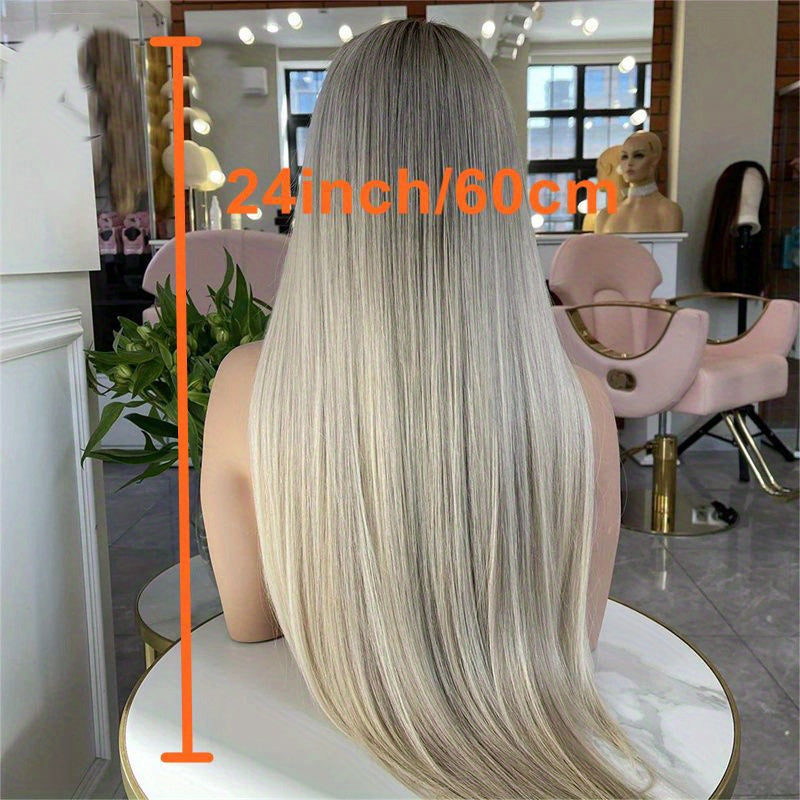 Elegant Ombre Lace Front Wig