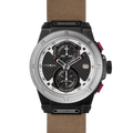 Otto Chrono Silver Black Nato
