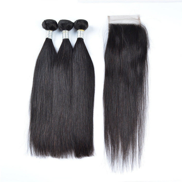 Real Hair Wigs Straight Hair Bundles