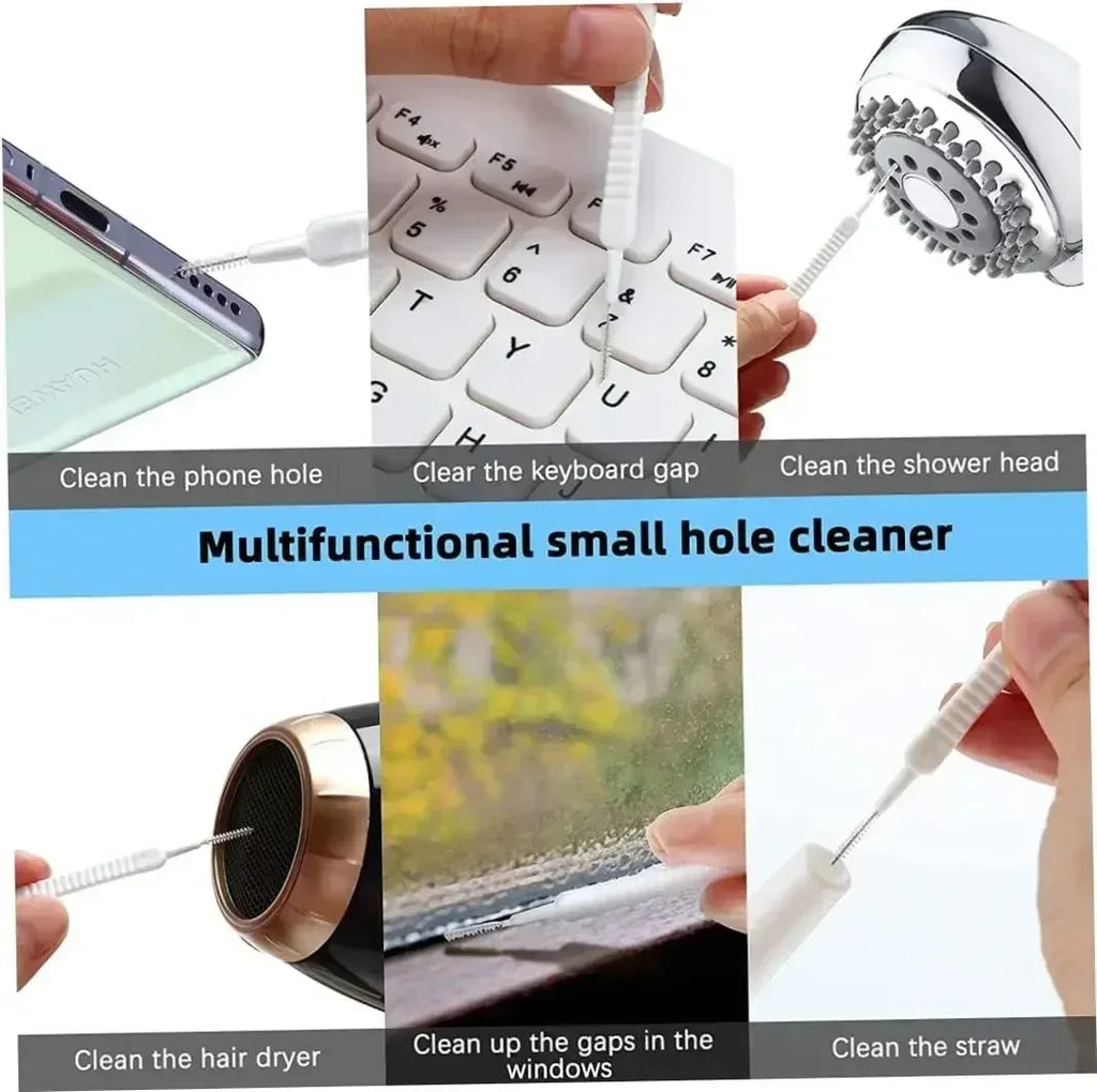 Phone Charging Port Cleaning Kit - Speaker & Port Cleaner Brush Set with Dust Plugs