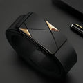 Men's PU Leather Belt - Automatic Buckle Dress & Casual Belt