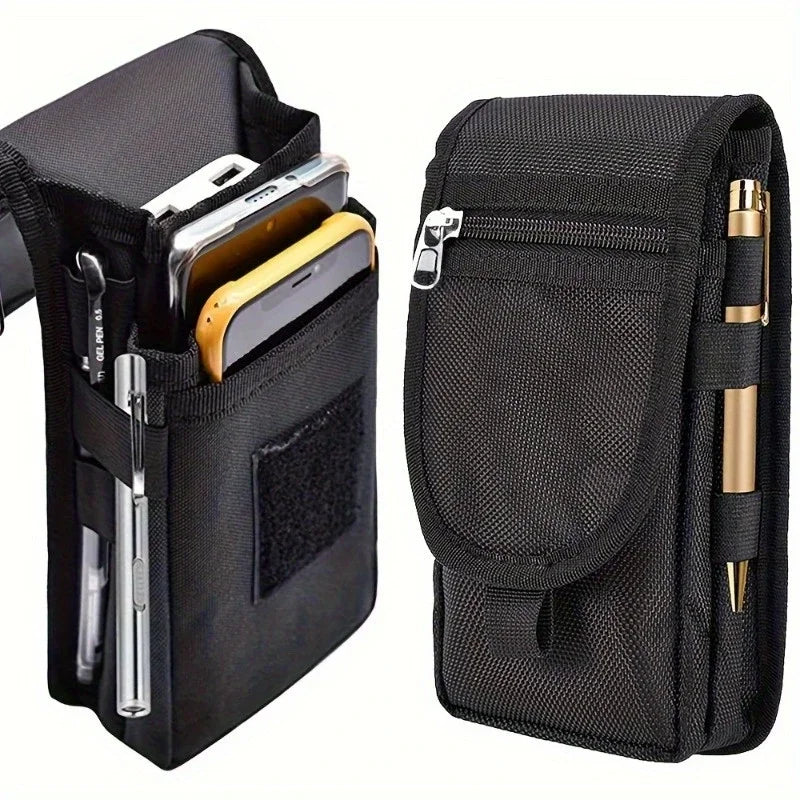 Phone Belt Pouch - 6.3 Inch Oxford Cell Phone Bag with Belt Loop