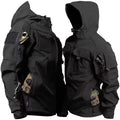 Men's Tactical Soft Shell Jacket - Waterproof Windproof Hooded Military Jacket