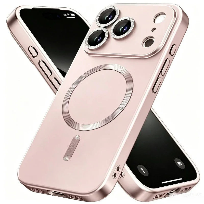 MagSafe Magnetic Phone Case - Slim Wireless Charging Cover for iPhone 12 to 18 Pro Max