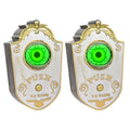 Halloween Scary One Eyed Doorbell with Sound and Light Up Eyeball Halloween Haunted House Prop Party Decoration Spooky Accessory