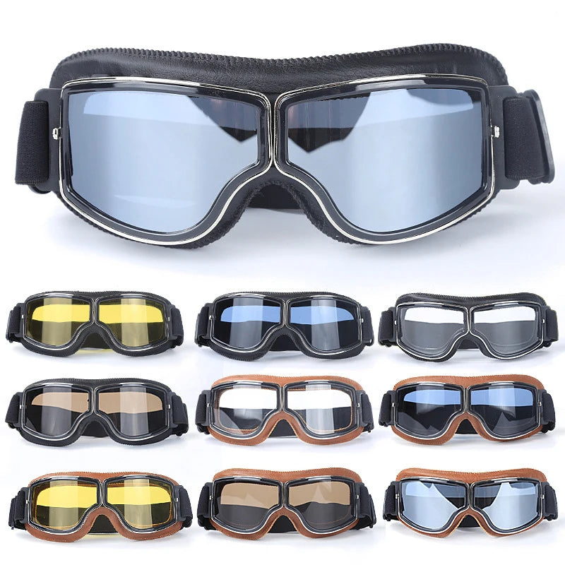 Bicycle Motorcycle Glasses Windproof Motorcycle Helmet Glasses