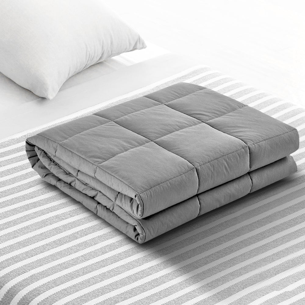 Giselle Bedding 7KG Microfibre Weighted Gravity Blanket Relaxing
