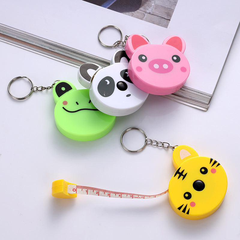 Animal Cartoon Tape Measure - Tiger, Pig, Panda, Frog