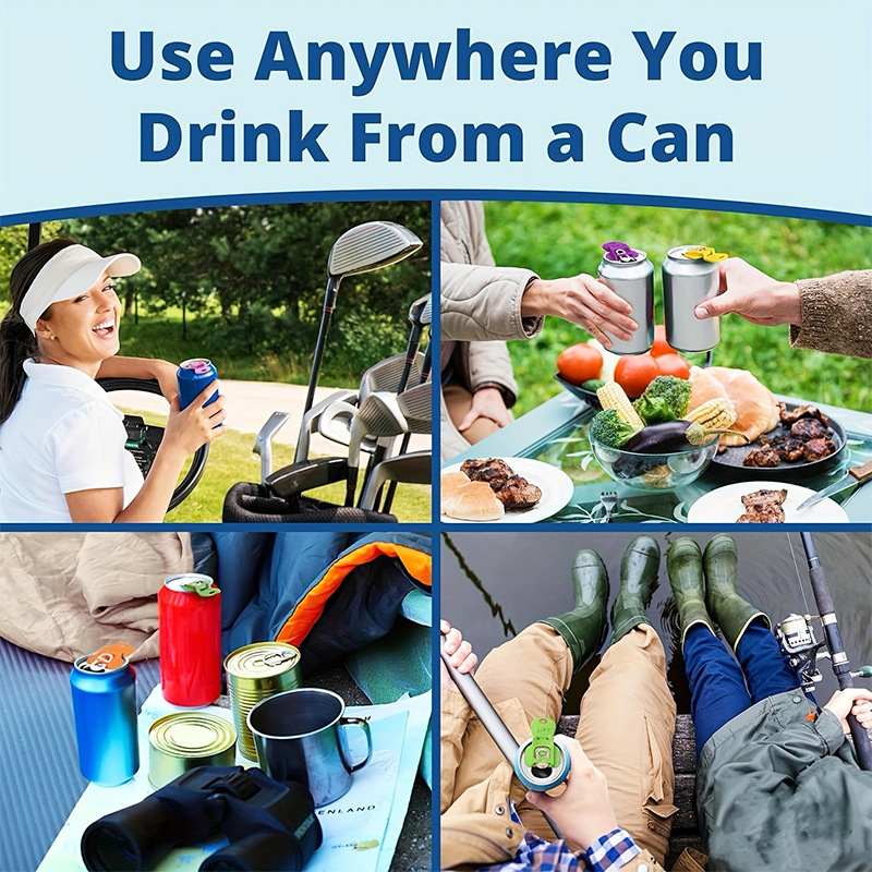 Soda Can and Bottle Opener - Easy Grip