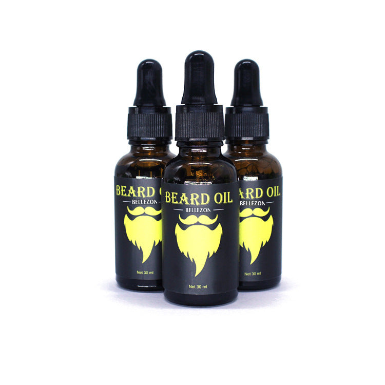 Men's Beard Care Set With Beard Balm And Oil