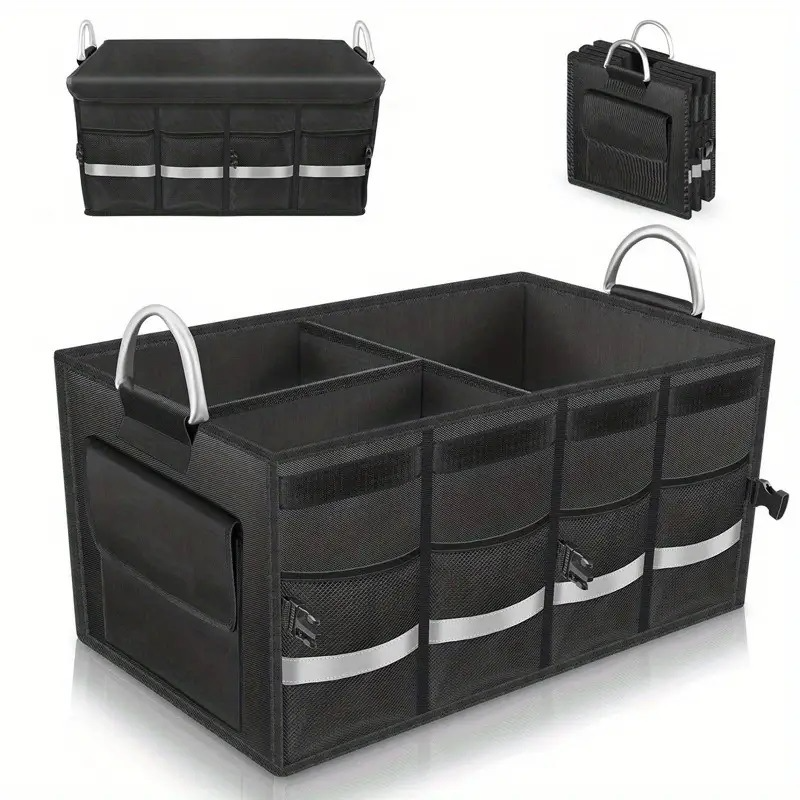 Foldable Car Trunk Organizer Storage Box - 3 Sizes