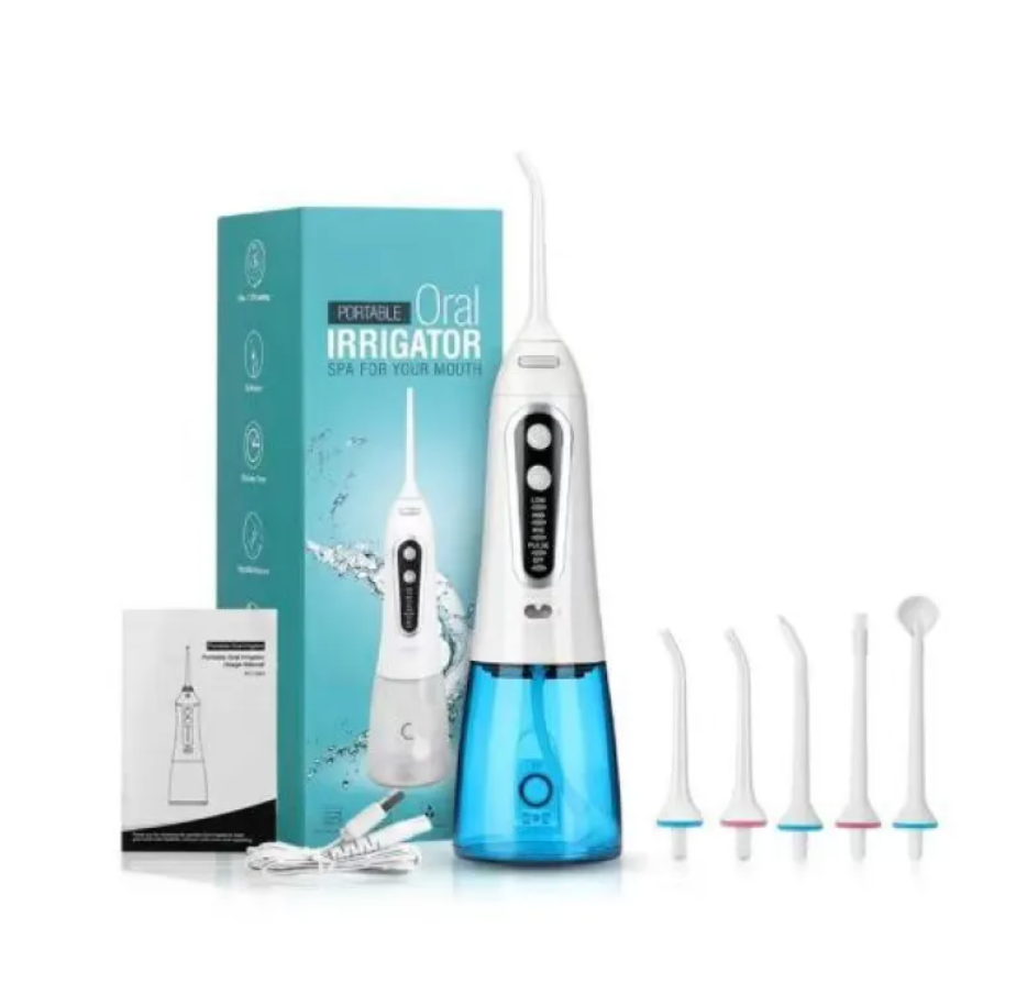 Cordless Water Flosser with 6 Nozzle Set
