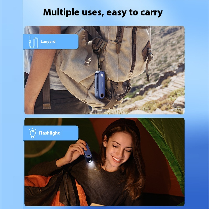 Mini USB Folding Handheld Fan – Portable Rechargeable Outdoor Fan