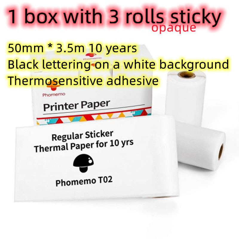 Portable Mini Thermal Label Printer, Bluetooth