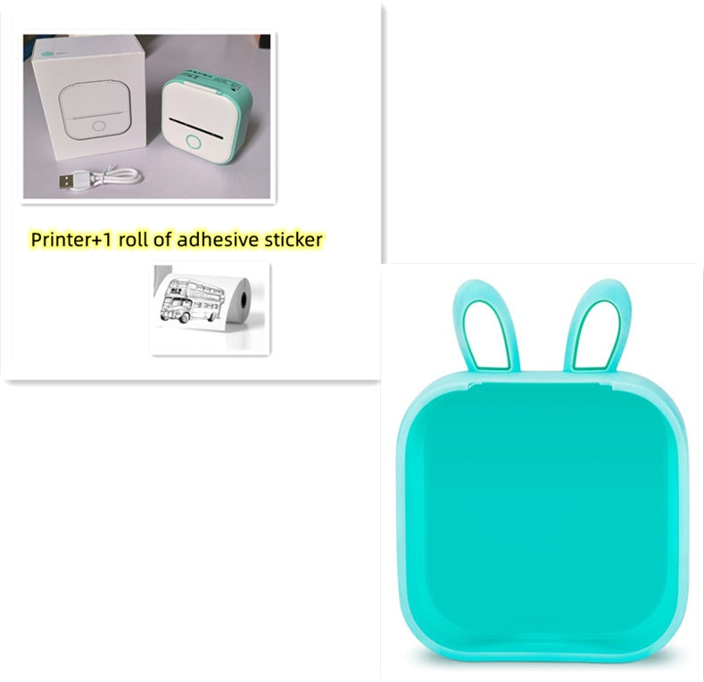 Portable Mini Thermal Label Printer, Bluetooth