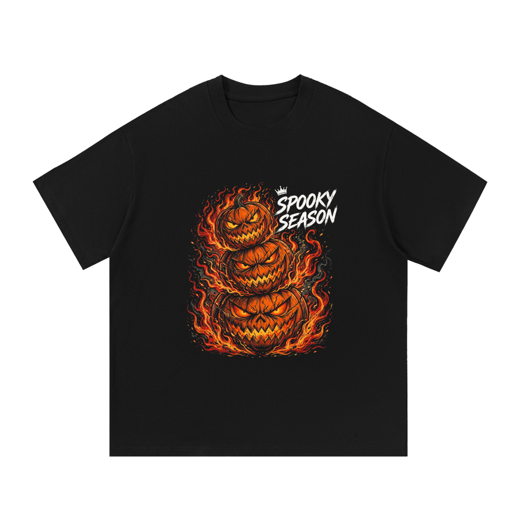 Spooky Season Flaming Pumpkins T-Shirt