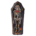 Halloween Skeleton Coffin Freestanding Decor - Garden by G. Debrekht