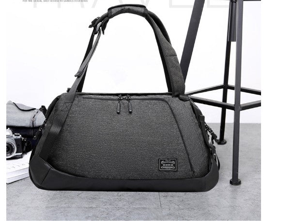 Men's Travel Duffel Bag - Lightweight Multi-Functional Gym Bag