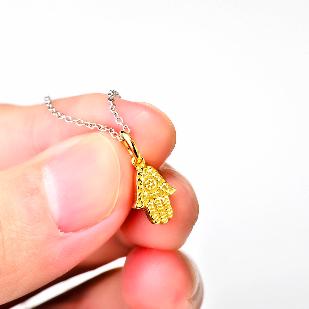 Gold Pendant, Corn Pendant, Women's Necklace