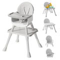 UNISWAN 6-in-1 Convertible Baby High Chair (Grey)