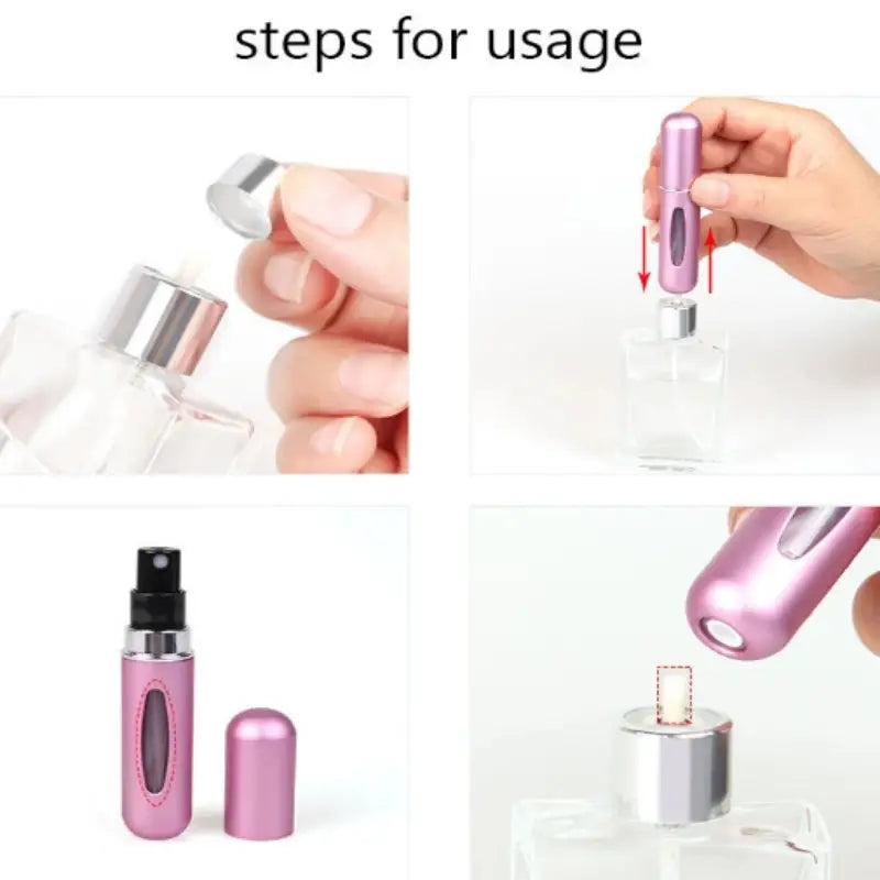 Portable Mini Refillable Perfume Atomizer Bottle 5ml