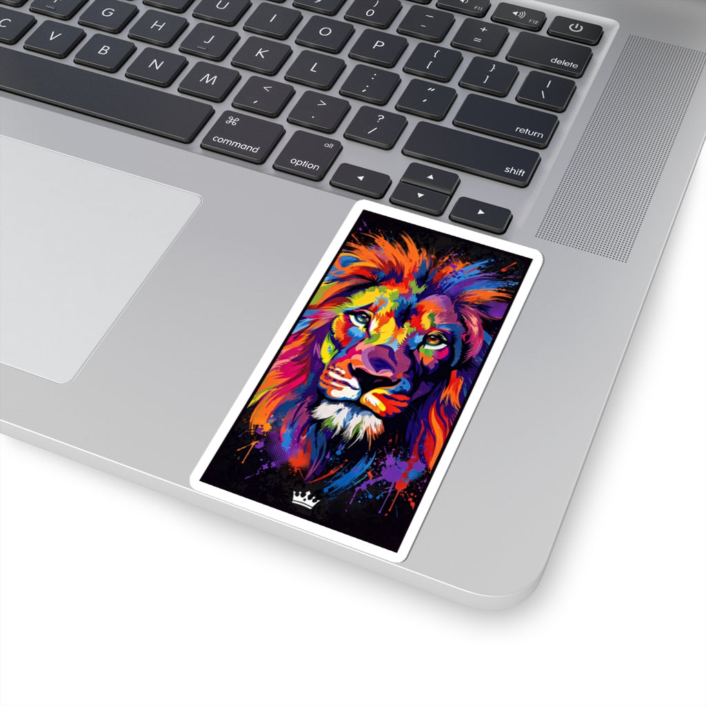 Global Roots Lion Kiss-Cut Sticker