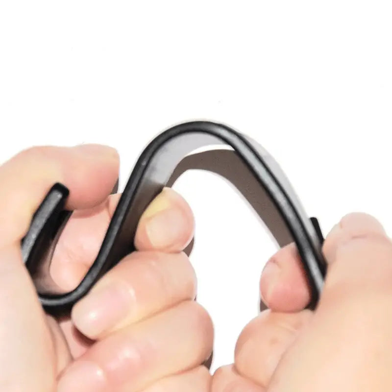 Car Seat Headrest Hook Hanger Organizer - Black