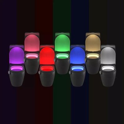 Motion Sensor Toilet Night Light