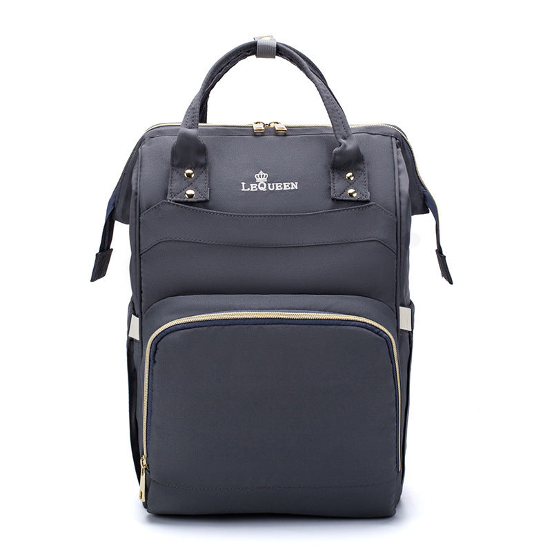 ALLFASHION™ – SmartBase LEQUEEN Diaper Backpack