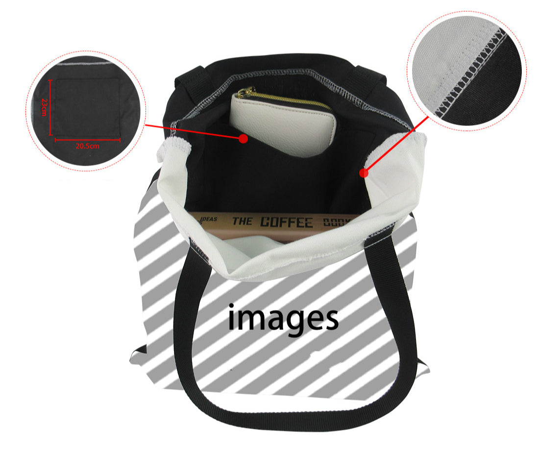 Customizable Canvas Tote Bag