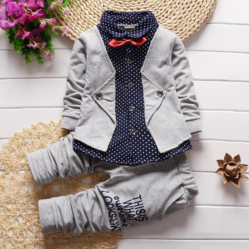 Kids Tracksuit Set - T-Shirt and Pants