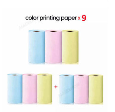 Portable Mini Thermal Label Printer, Bluetooth