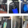 Car Seat Headrest Hook Hanger Organizer - Black