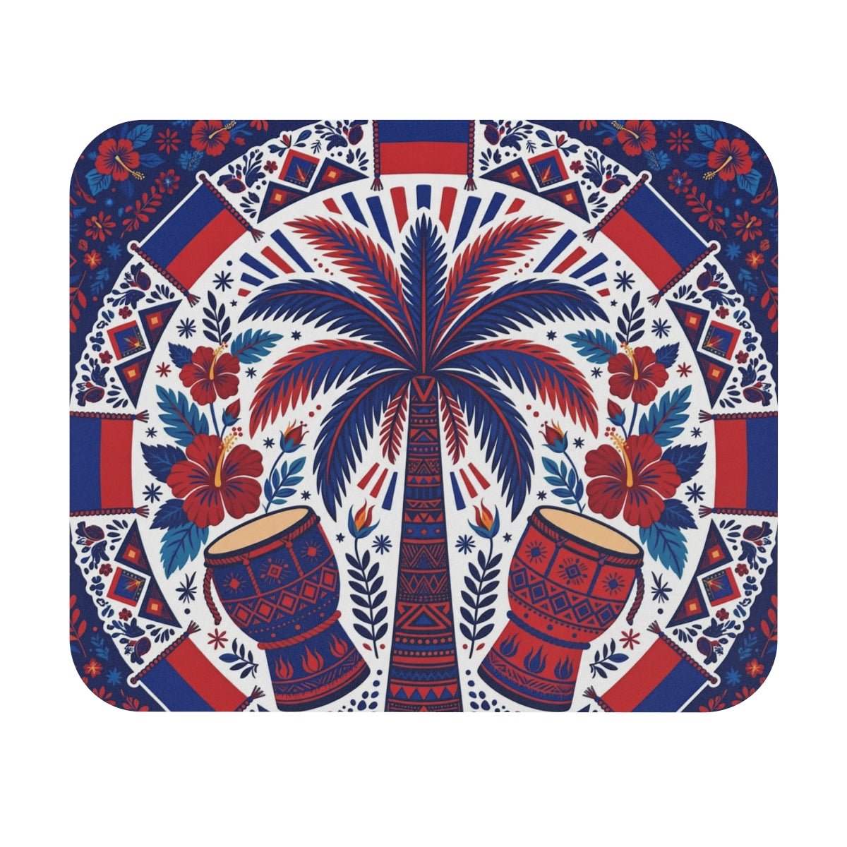 Haiti Folk Art Mouse Pad