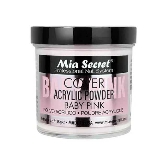 Mia Secret - Cover Baby Pink Acrylic Powder, 4oz