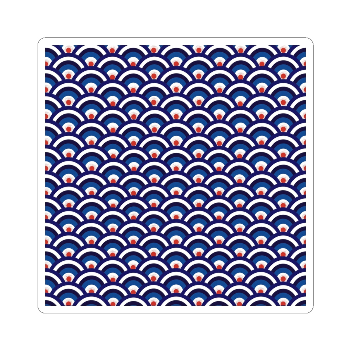 Japan Great Wave Kiss-Cut Sticker