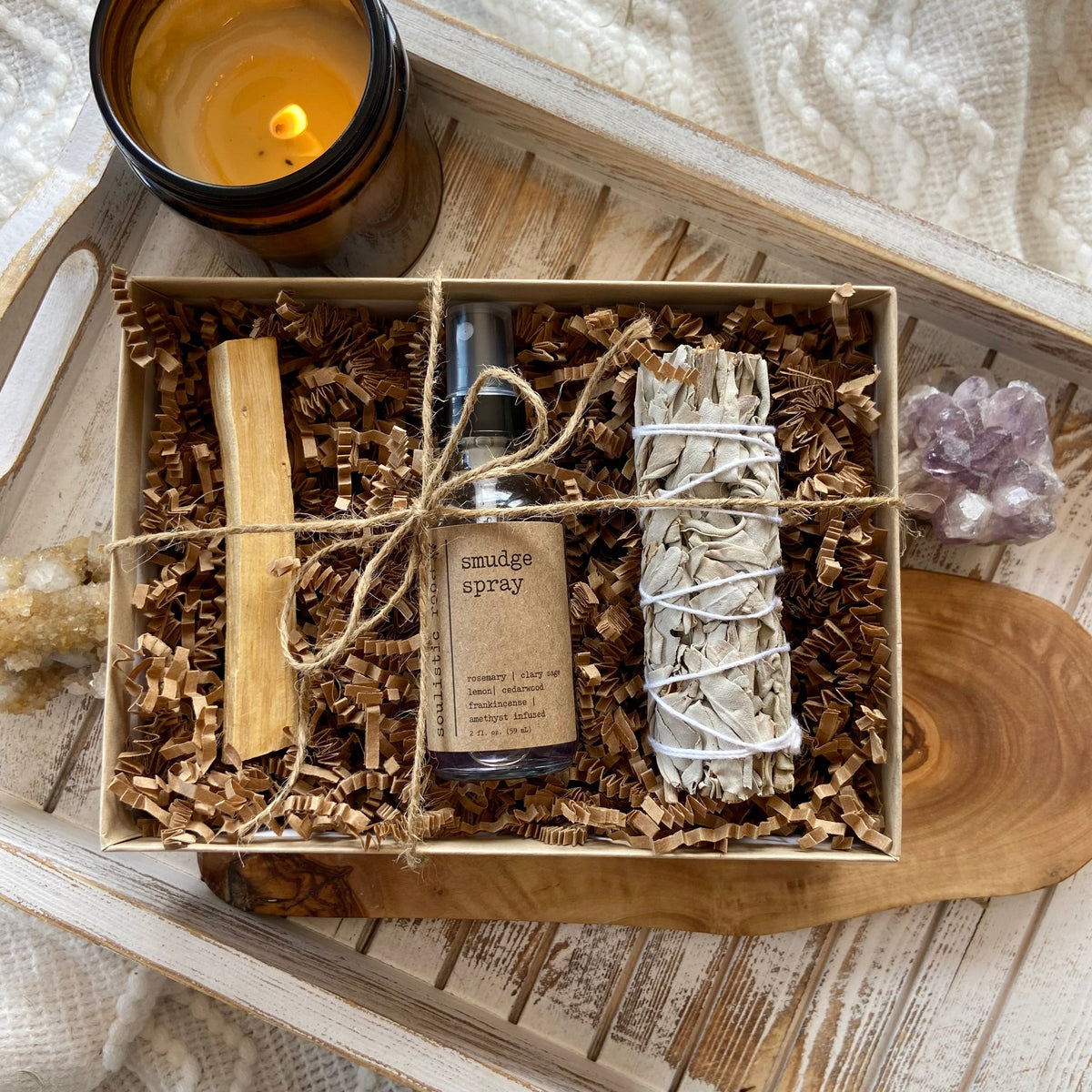 Smudge Spray Set