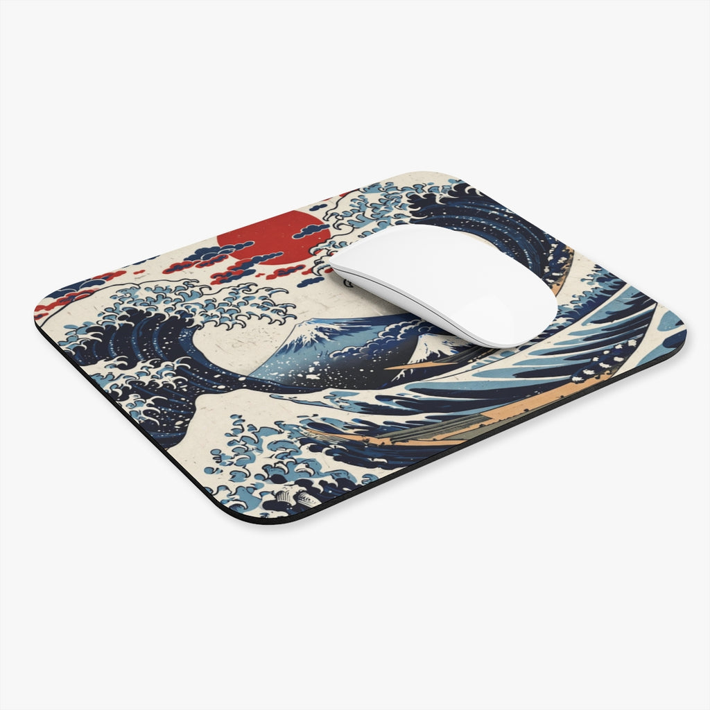 Japan Great Wave Mouse Pad