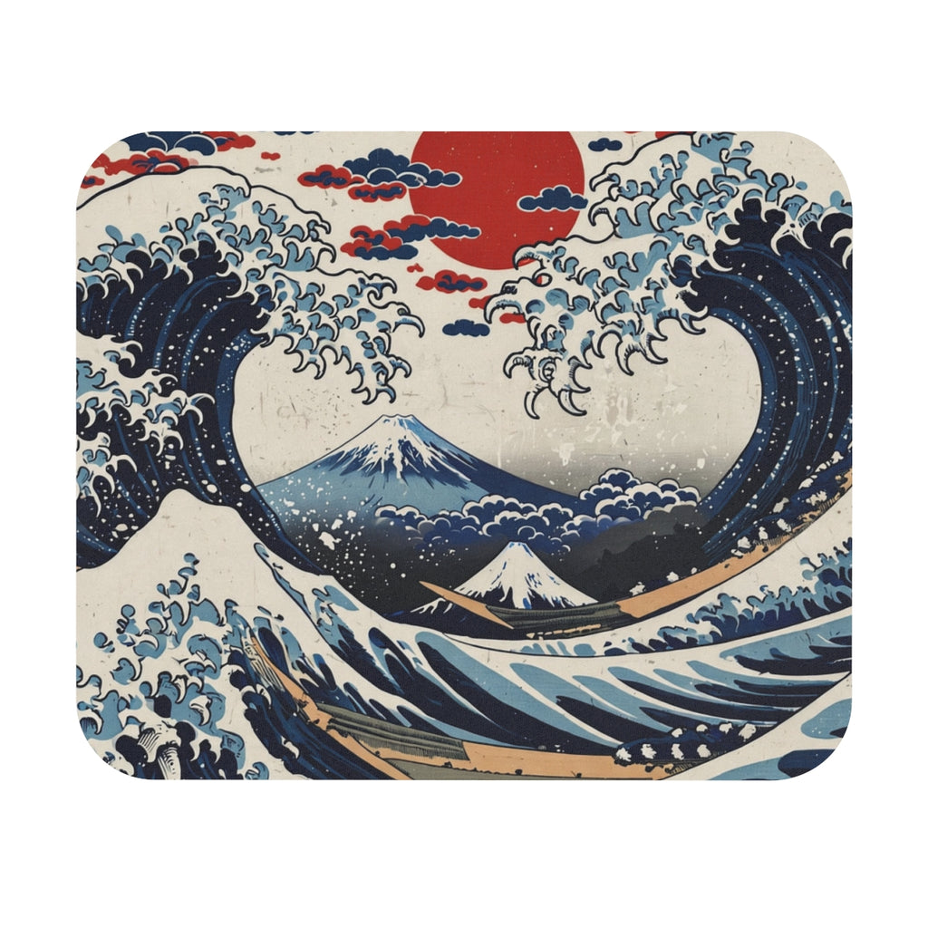 Japan Great Wave Mouse Pad