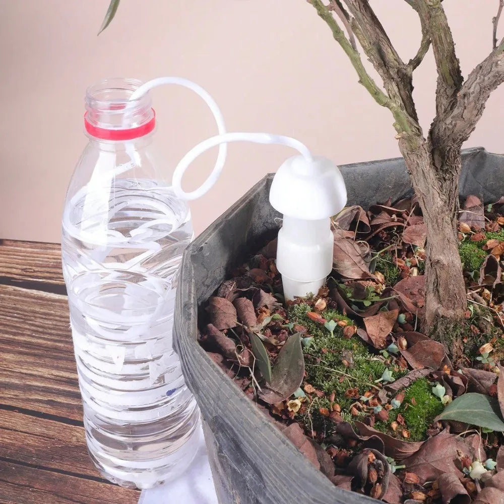2/4pcs Flower potted automatic watering irrigation device drip Plant Waterer gardening tool ceramic drip irrigation device