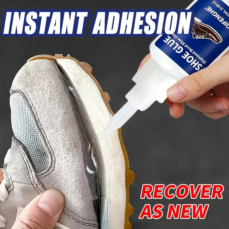 Diamond Bond Shoe Glue, Strong Flexible Adhesive for Long-Lasting